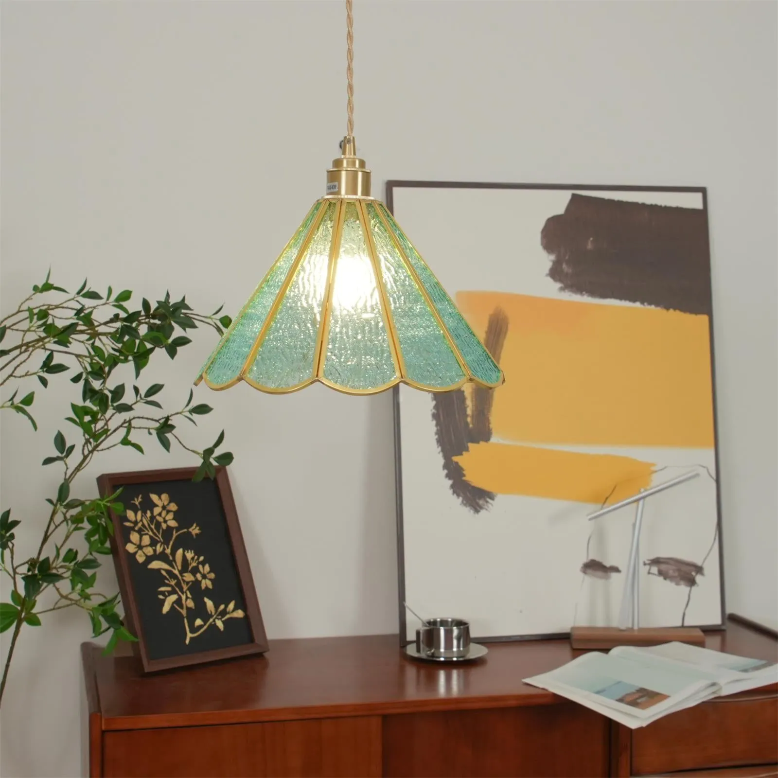 Leslie Pendant Lamp 7.8″- 5.9″