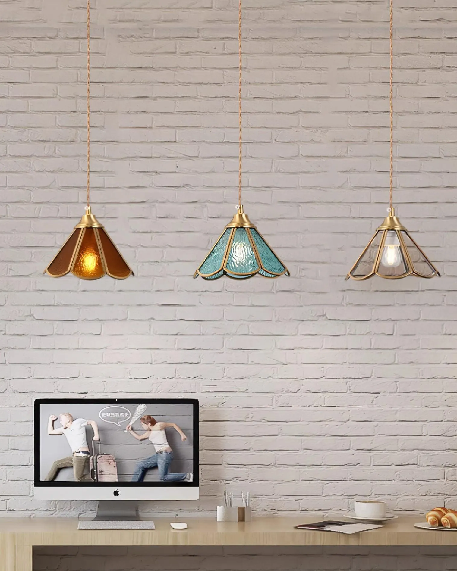 Leslie Pendant Lamp 7.8″- 5.9″