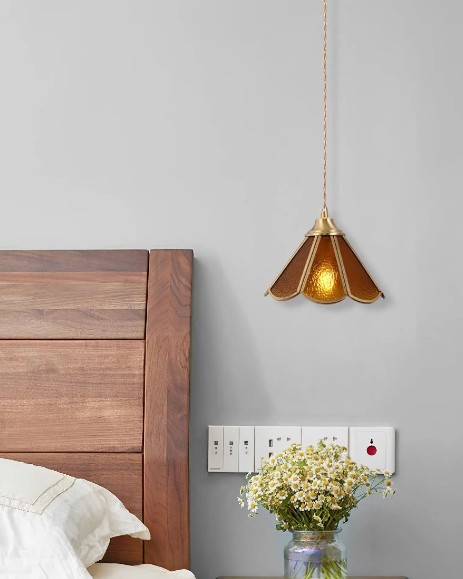 Leslie Pendant Lamp 7.8″- 5.9″