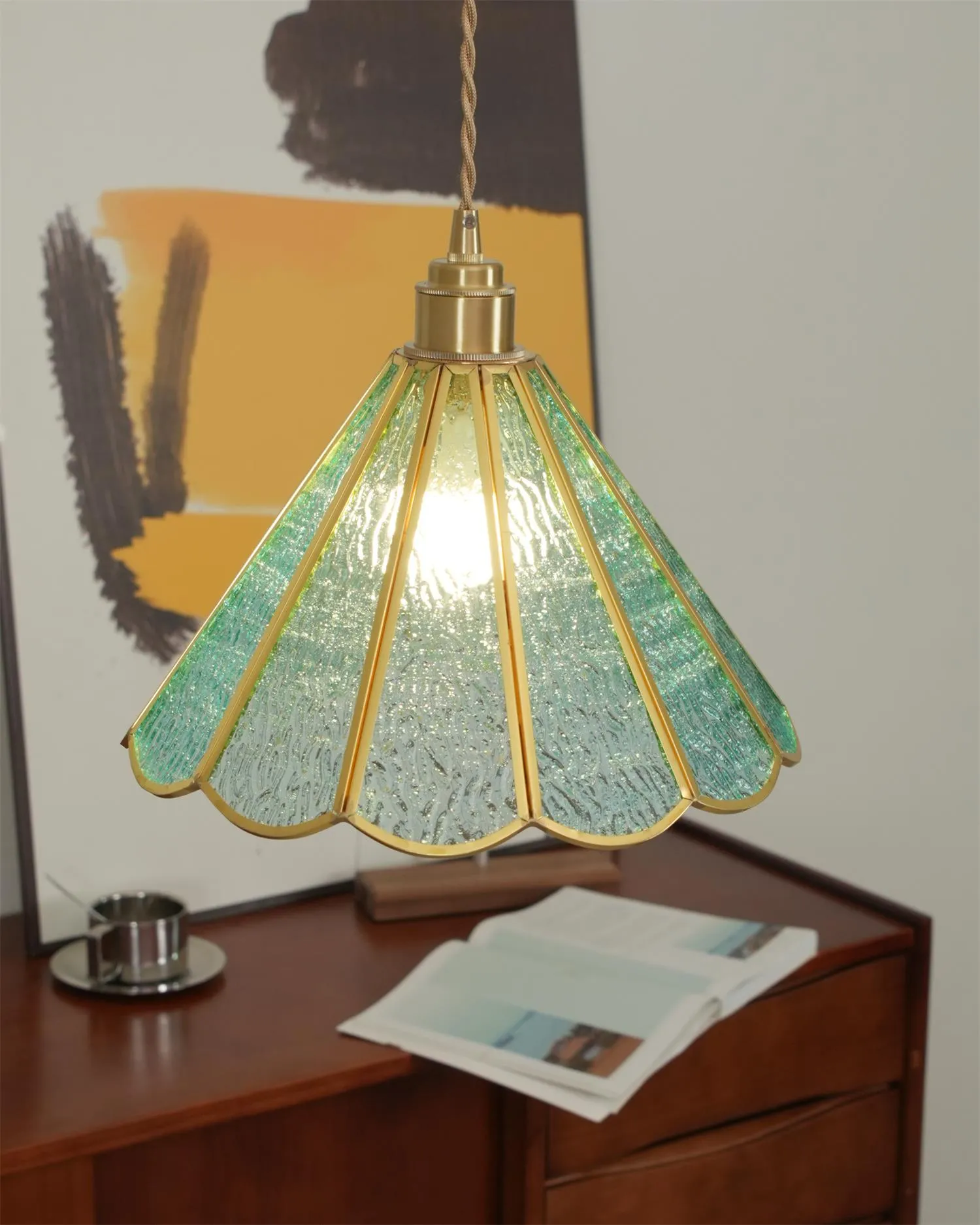 Leslie Pendant Lamp 7.8″- 5.9″