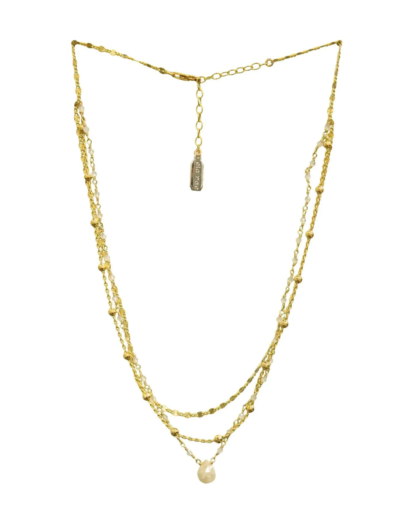 Lina Coin Ball Necklace