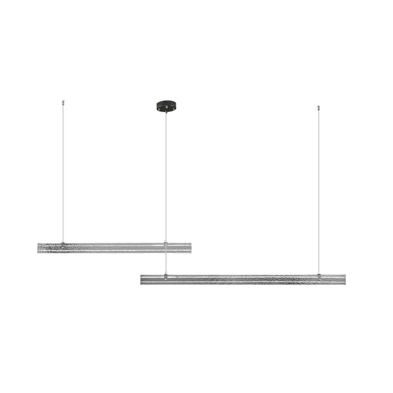 Linear Ribbon Island Pendant Light