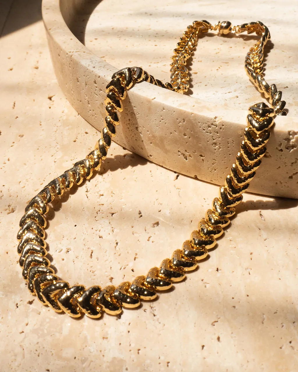 Luv AJ Fiorucci Chain Necklace in Gold