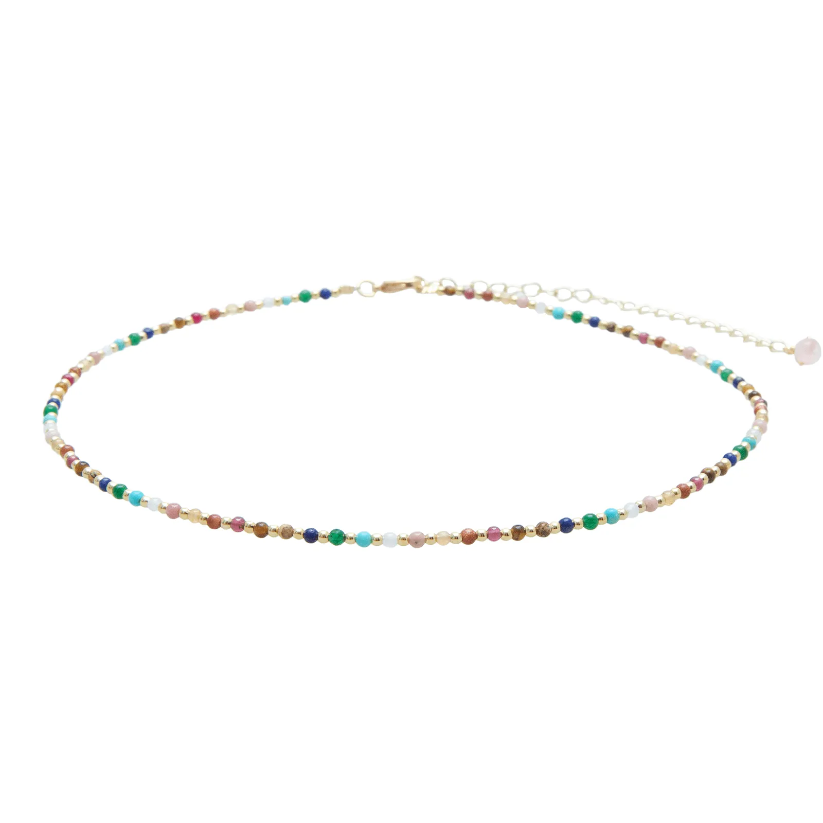 Master Healer 3mm   2mm Necklace Stack
