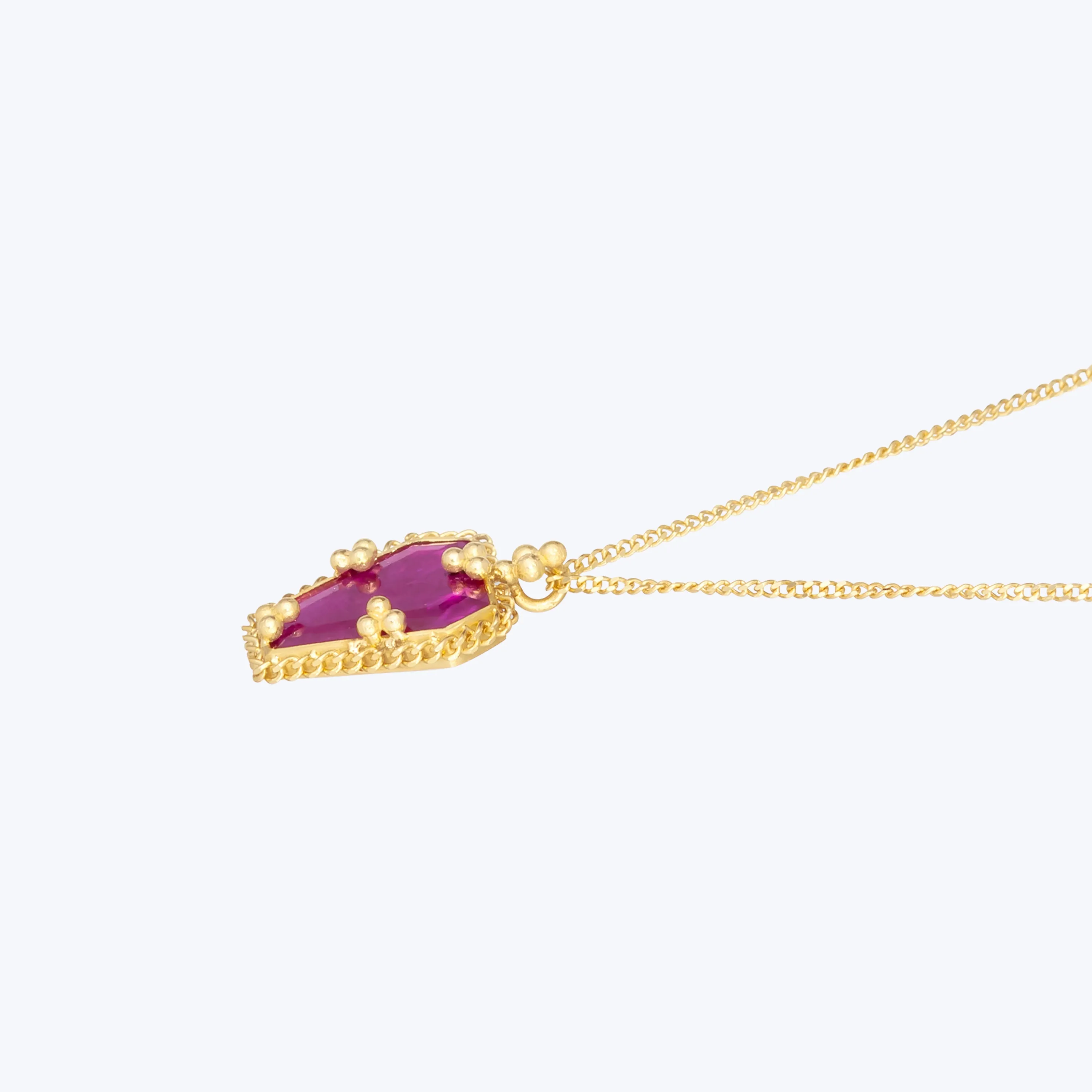 Medium Ruby 18k One-of-a-Kind Necklace