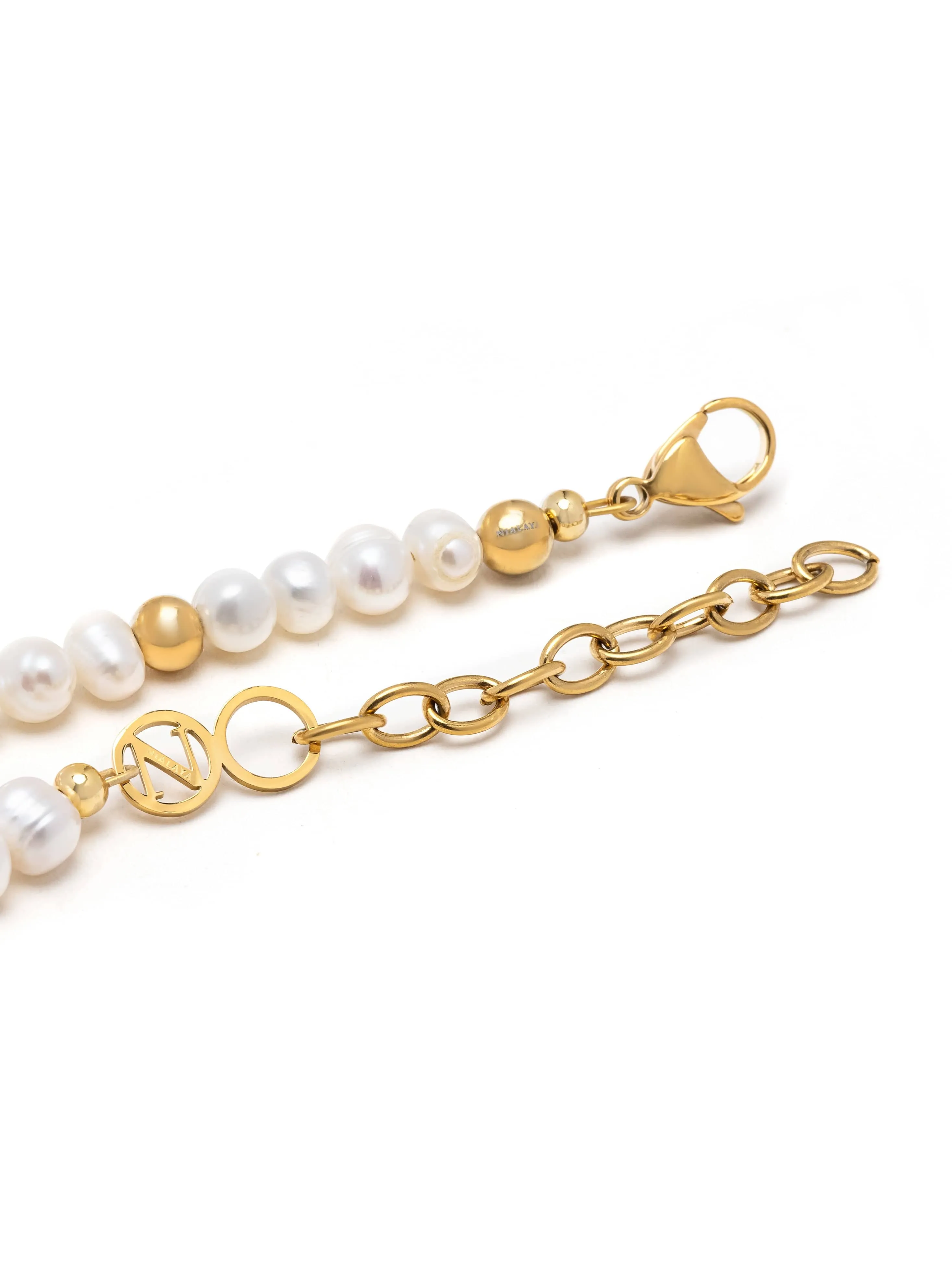 Men's Angel Pearl Choker