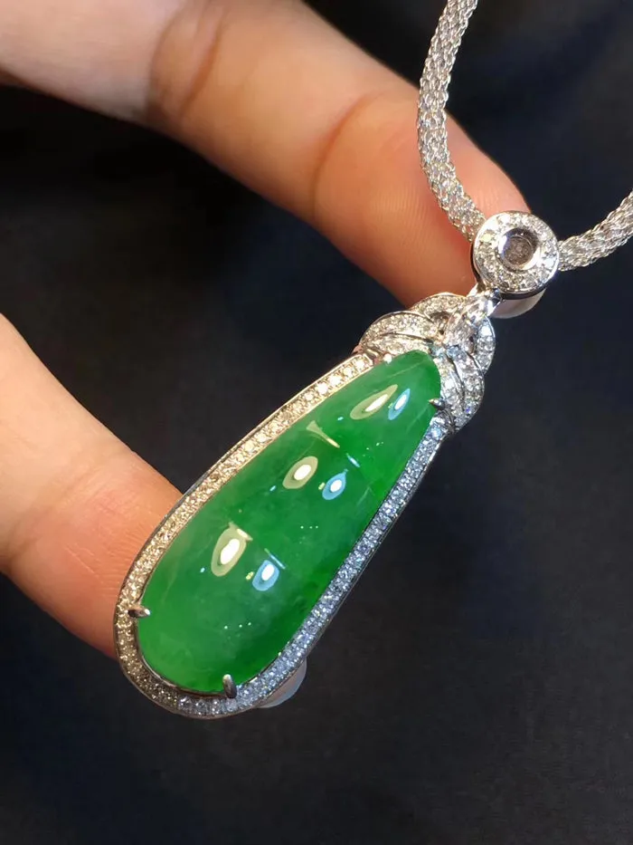 Natural Jade Pendant Jadeite Pendant NPT005