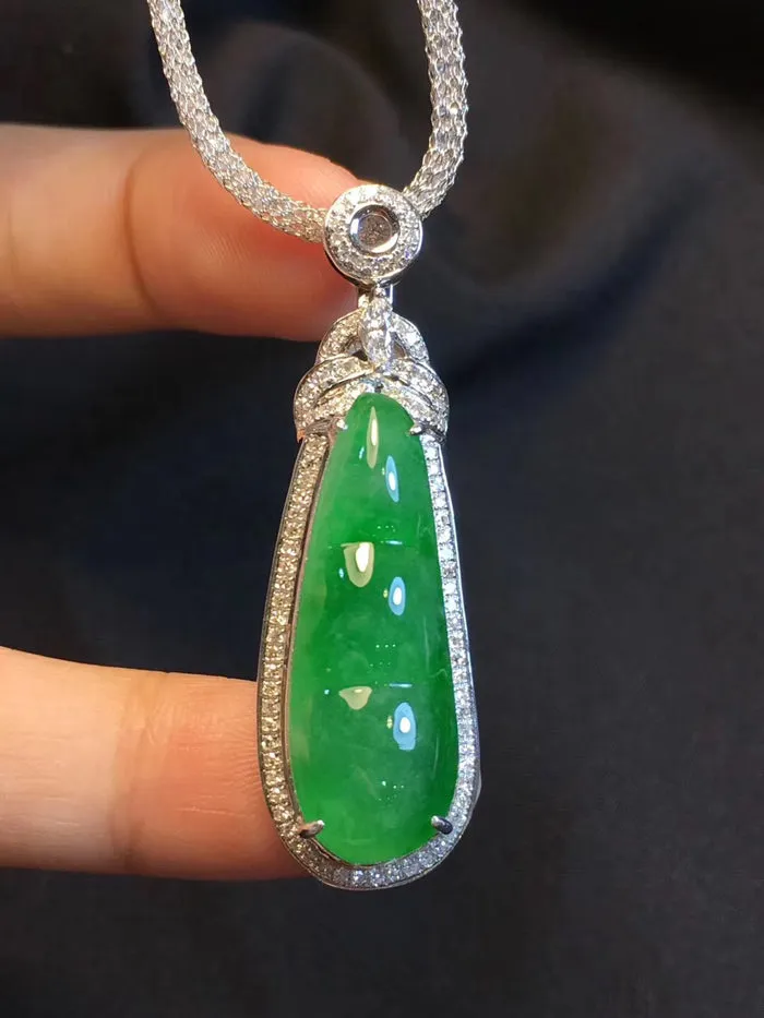 Natural Jade Pendant Jadeite Pendant NPT005