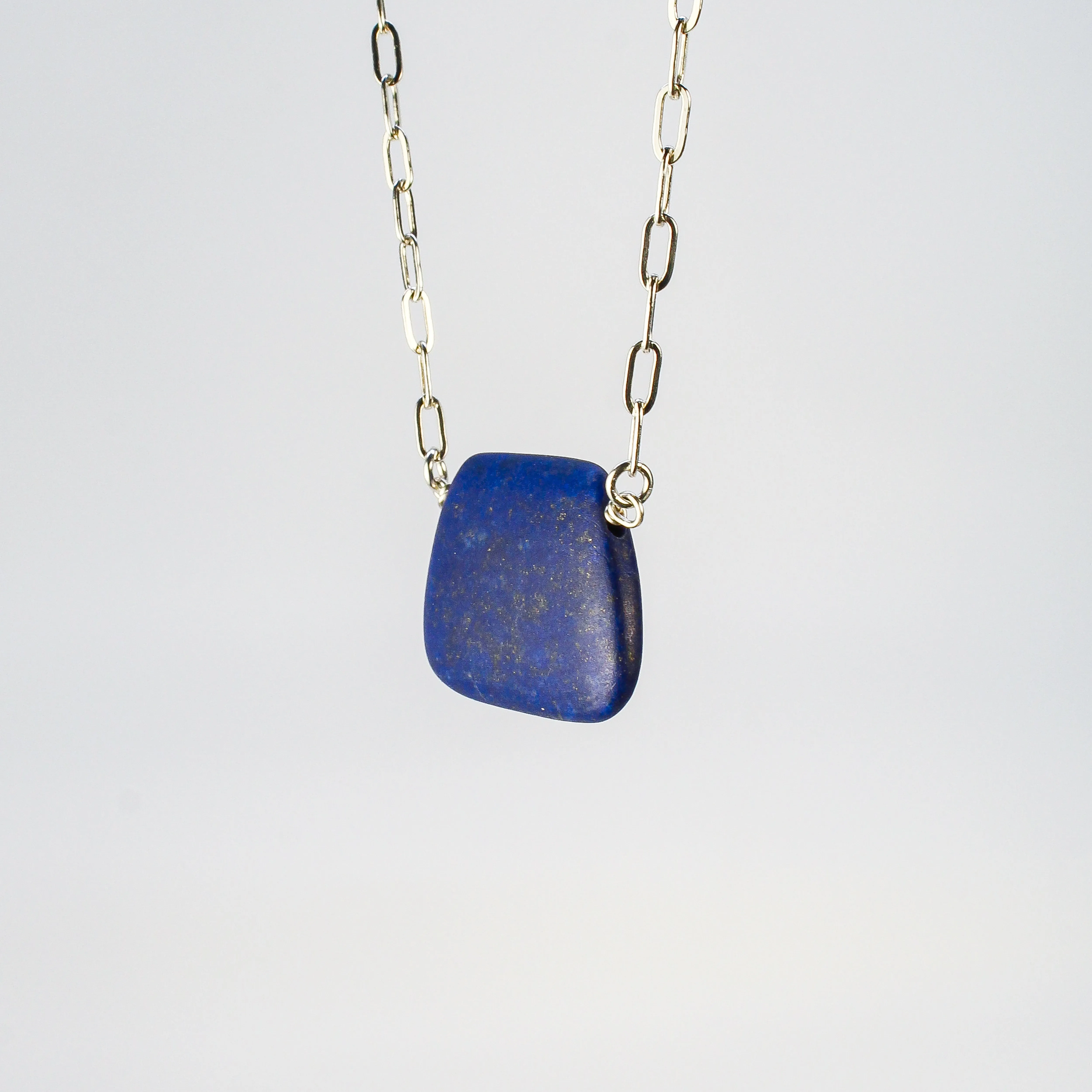 NEW! Matte Lapis Pendant by Rina Young
