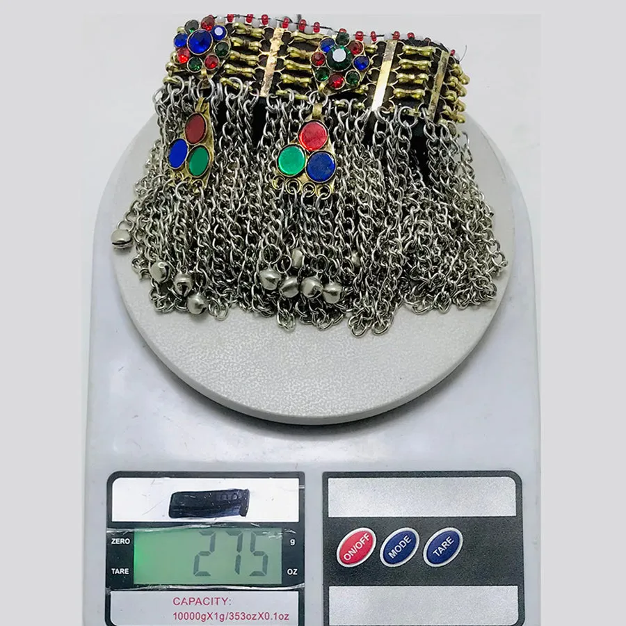 Nomadic Collar Choker Necklace With Dangling Bells