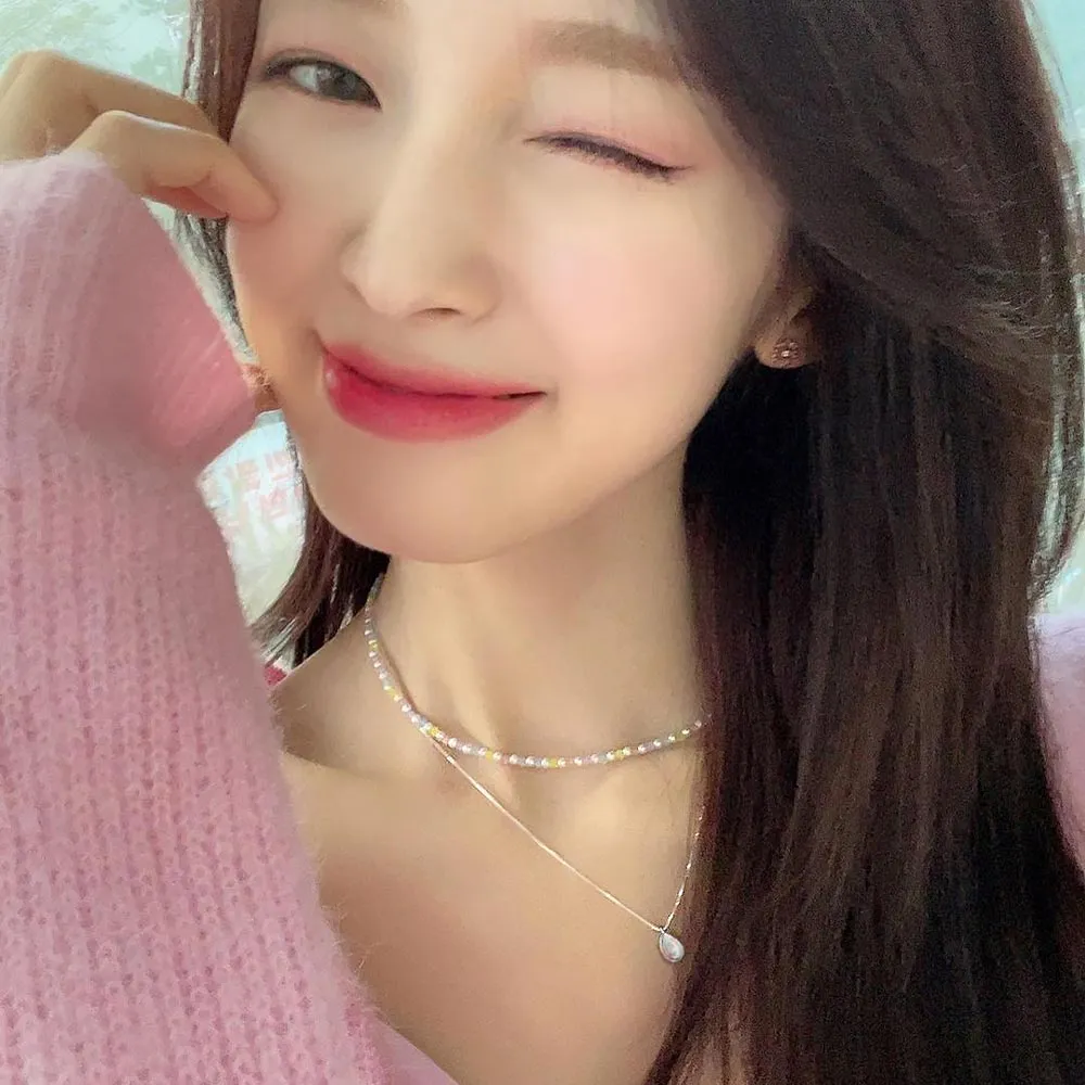 [OHMYGIRL ARIN][925 silver] Waterdrop Necklace