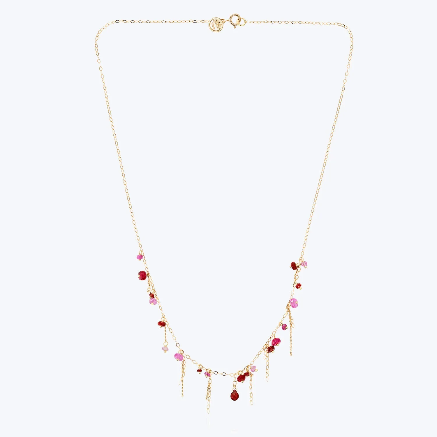 Pogo Punk Ruby Necklace
