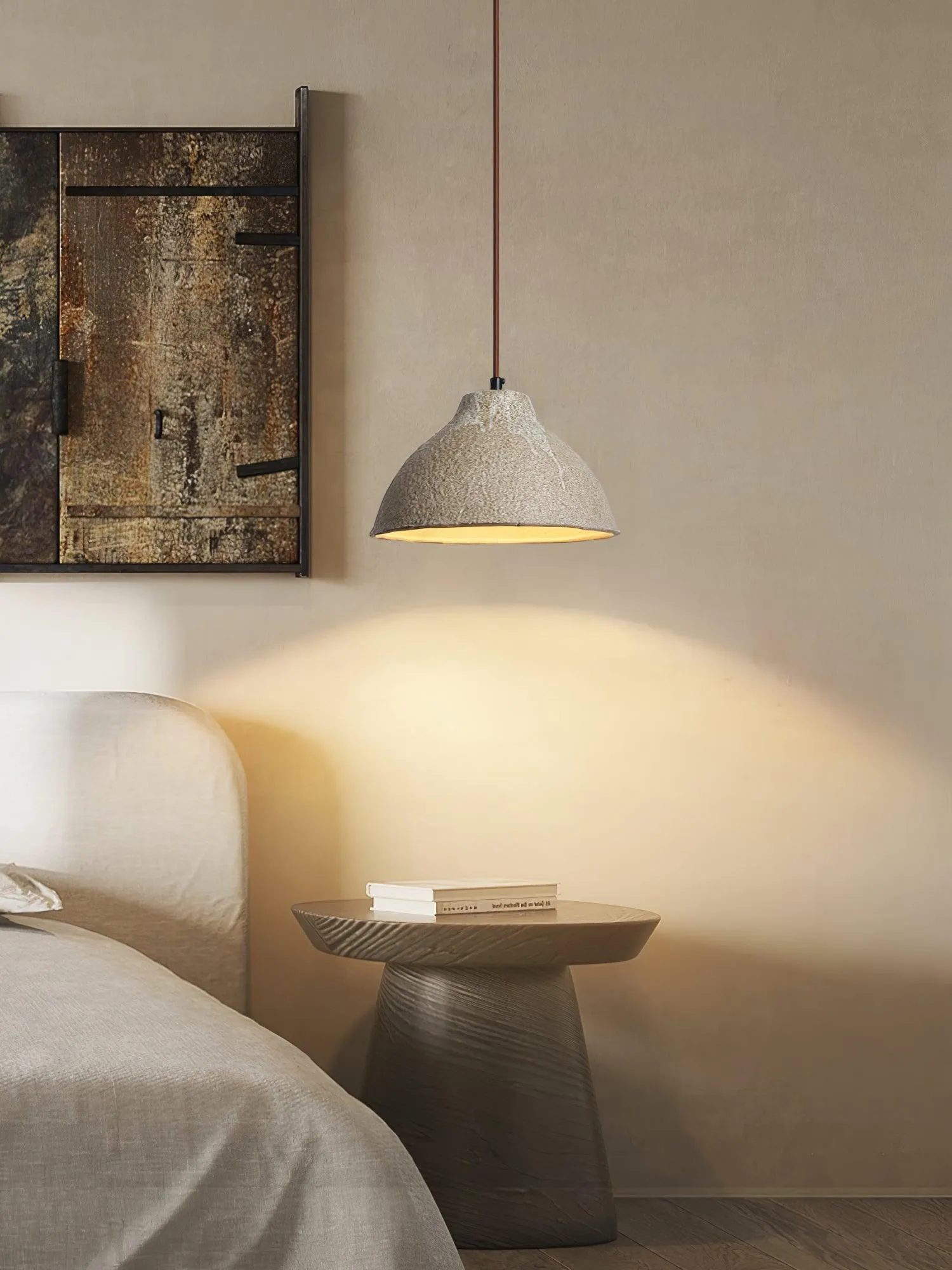 Raku Retro Ceramic Pendant Lamp