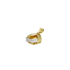 Real Gold 2 Color Pendant 6005