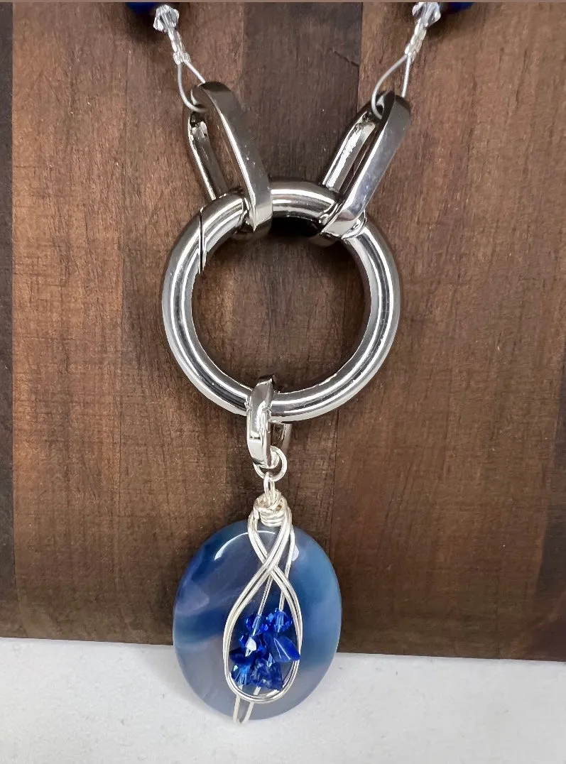 Sacred Stone - Blue Druzy 2