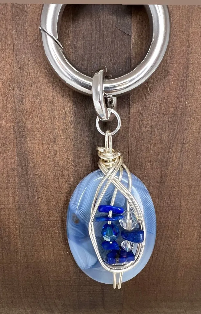 Sacred Stone - Blue Druzy