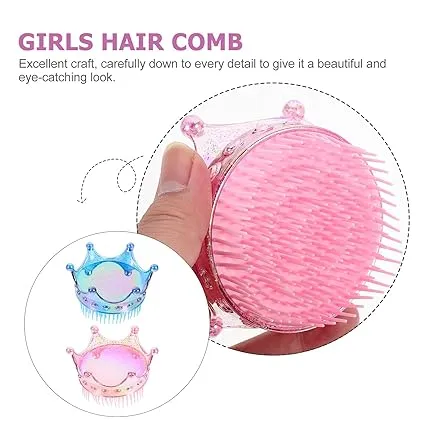 Shiny Shell Hair Brush-Princess