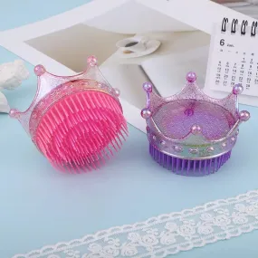 Shiny Shell Hair Brush-Princess