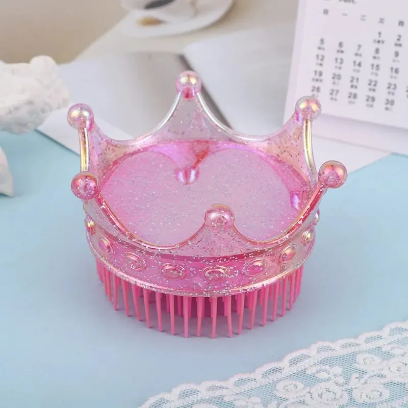 Shiny Shell Hair Brush-Princess