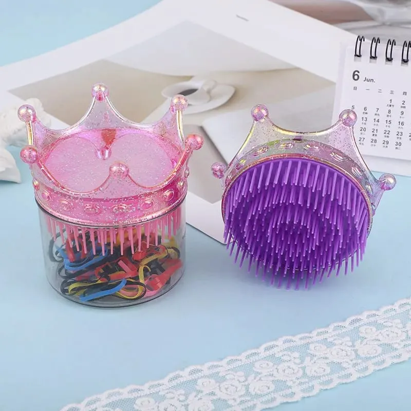 Shiny Shell Hair Brush-Princess