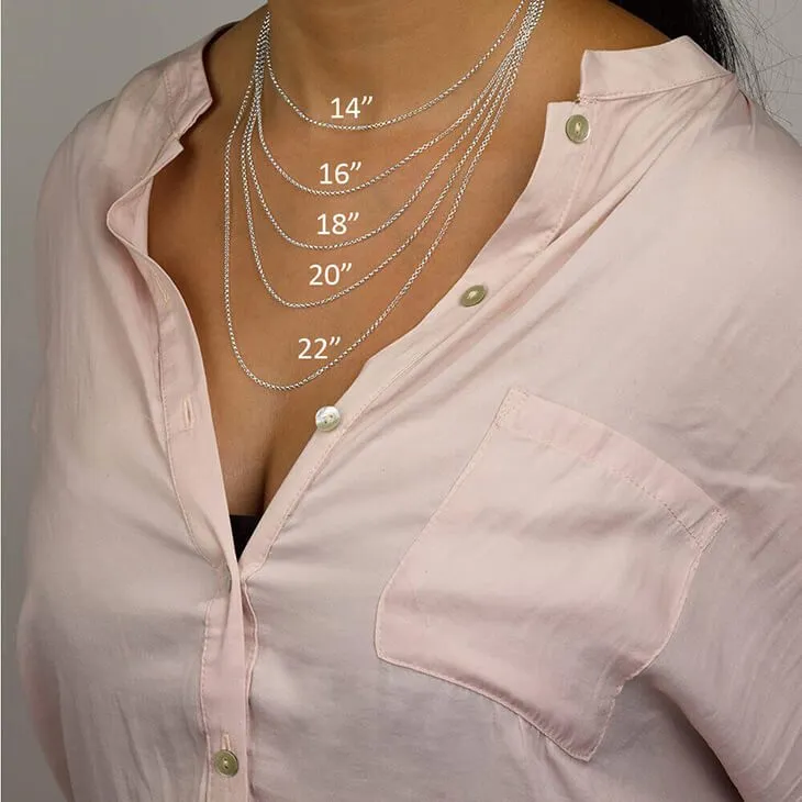 Small Initial Necklace - 24k Gold Plated