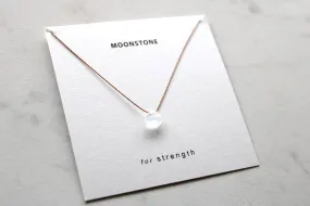 Soulsilk Rainbow Moonstone Necklace