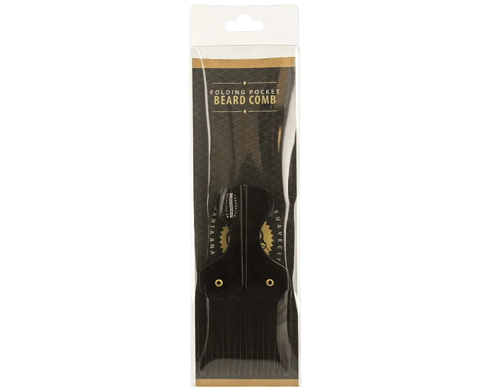 Suavecito x Violent Gentlemen Folding Pocket Beard Comb