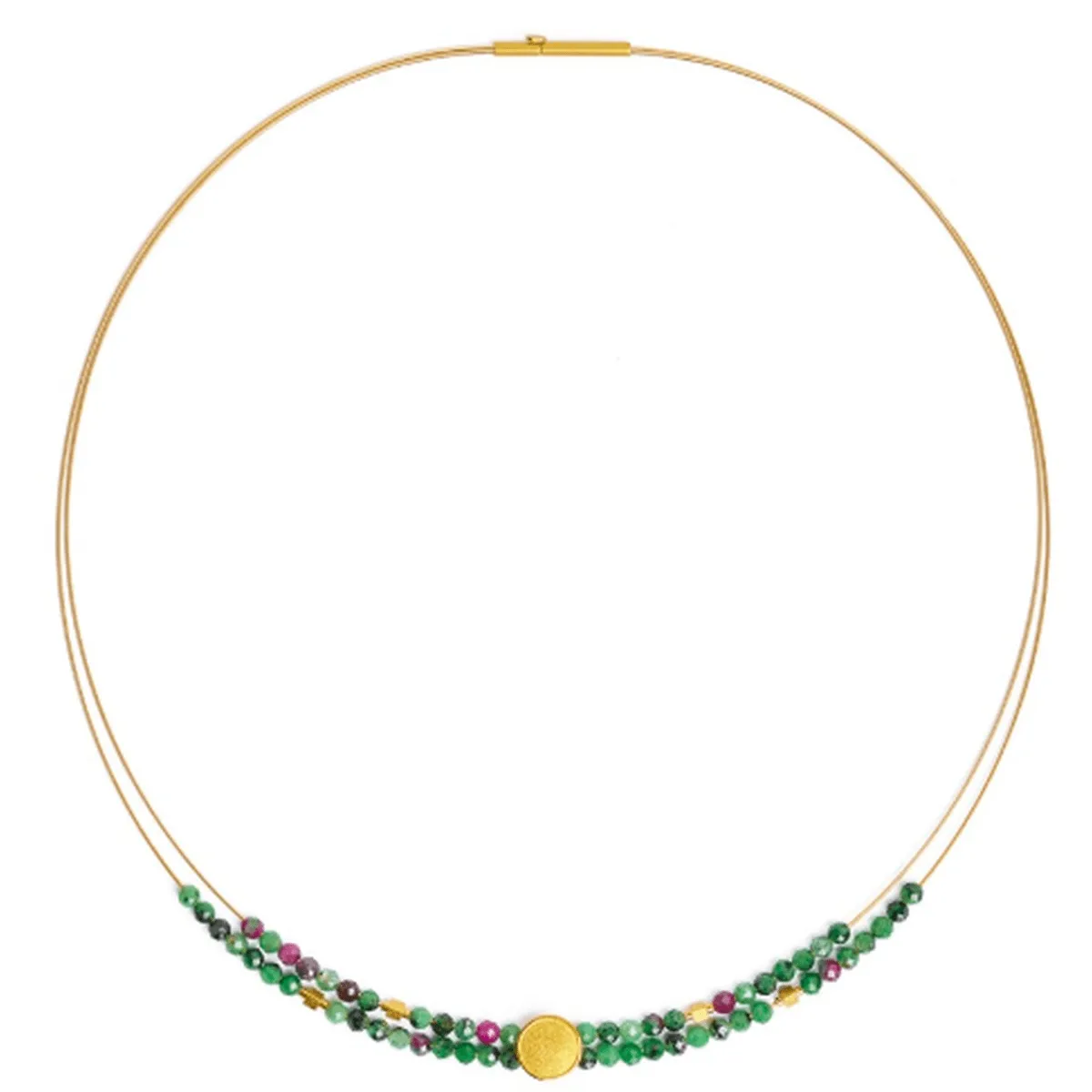 Sunnini Ruby Zoisite Necklace - 84941086