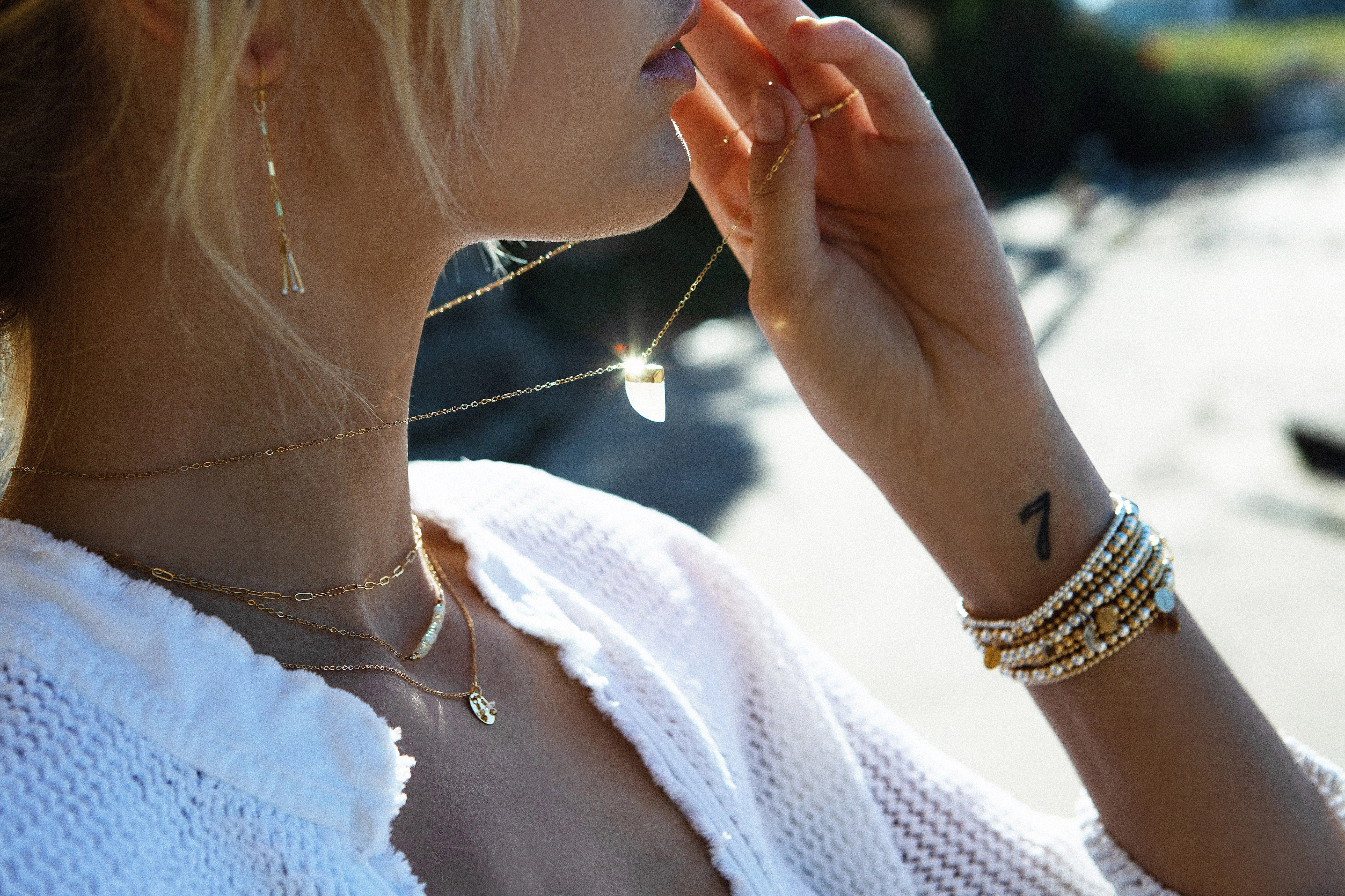 Talis Necklace ~ Moonstone