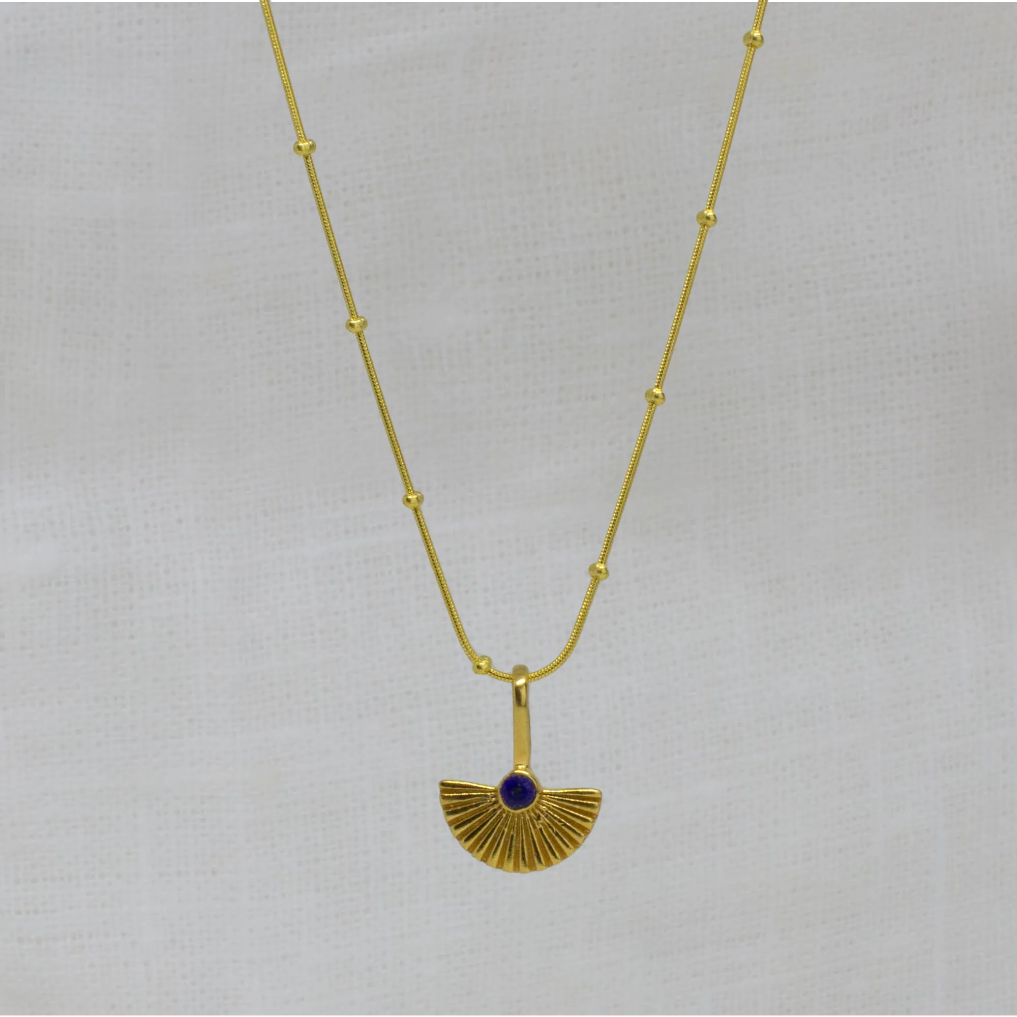 Textured Fan Pendant