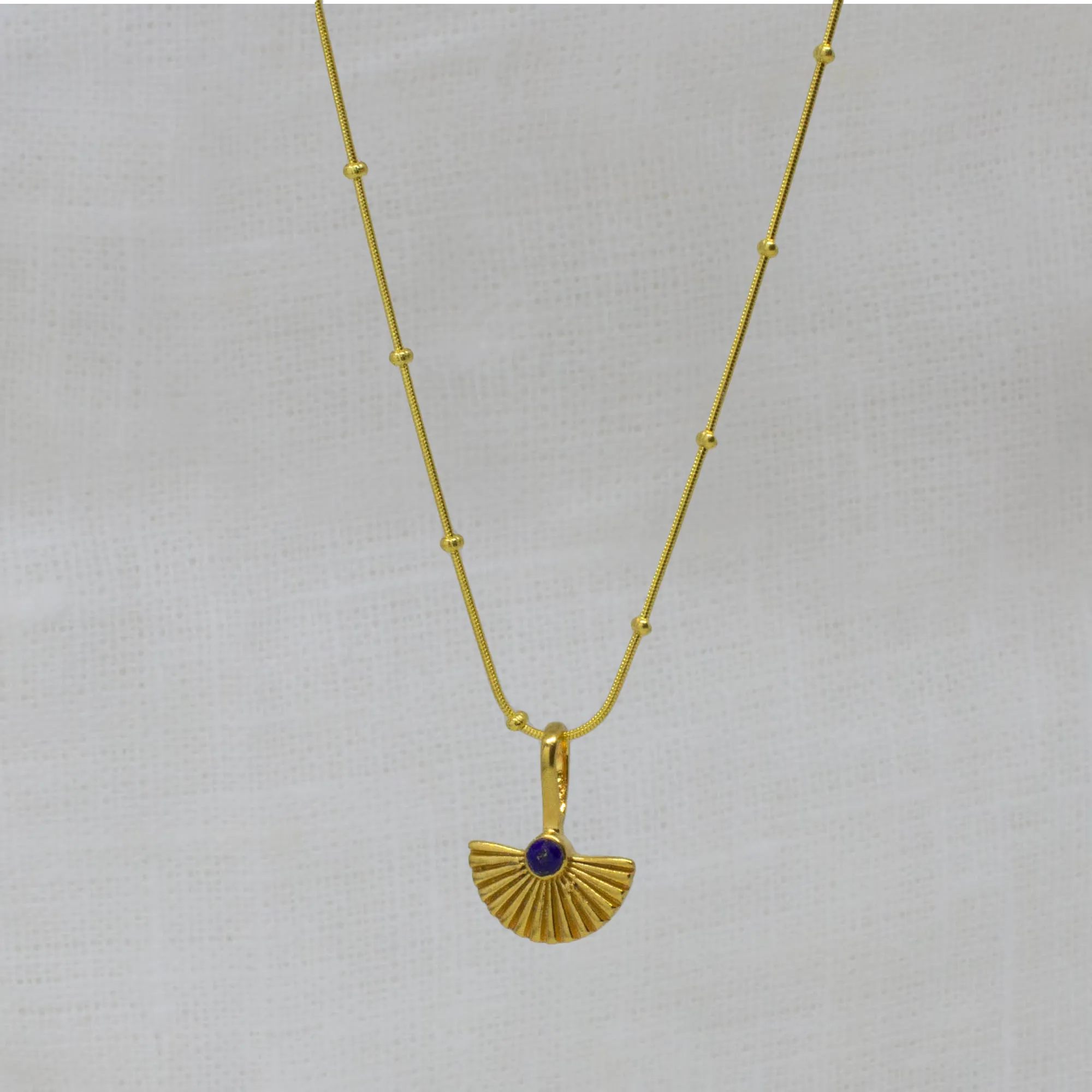 Textured Fan Pendant