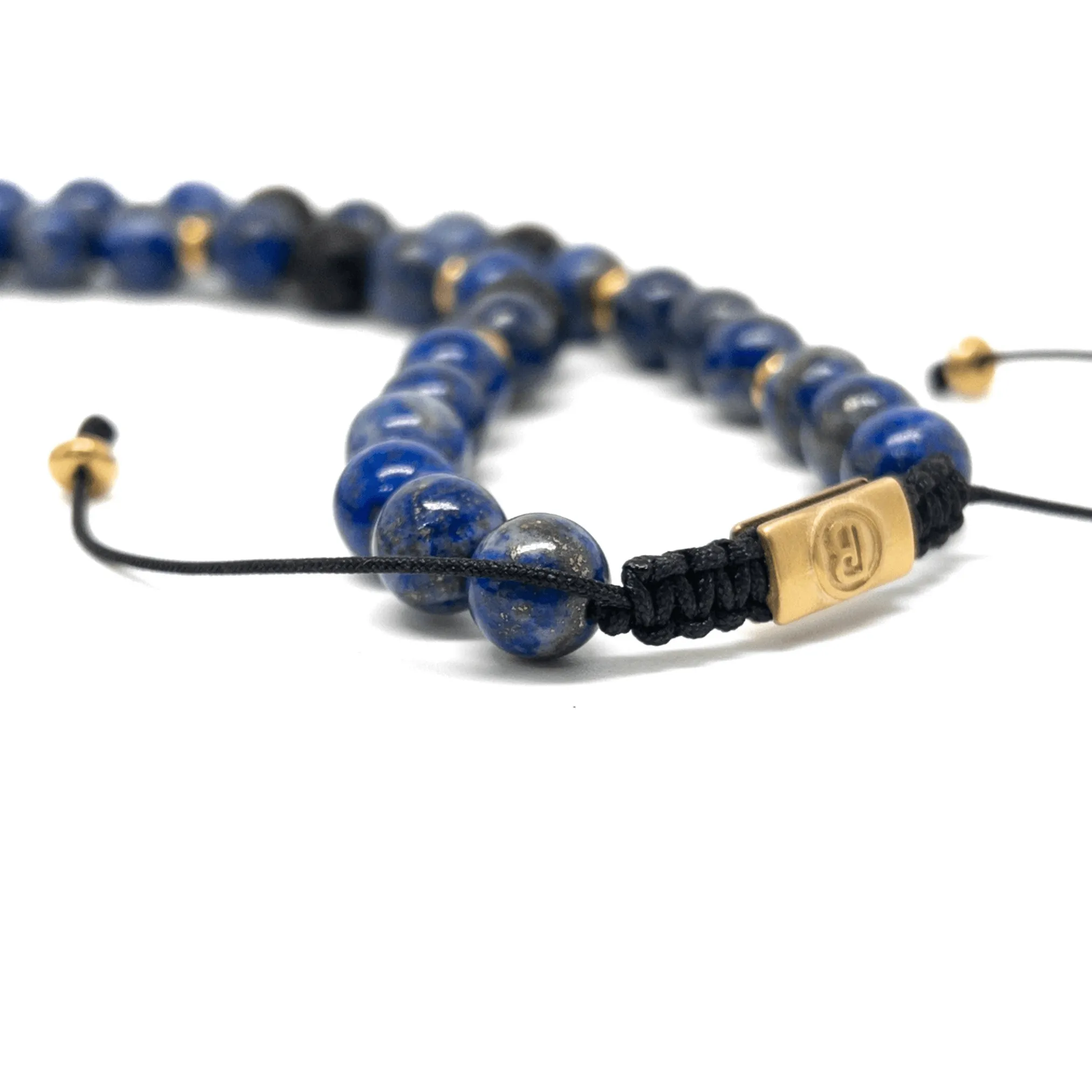 The Lapis Lazuli and Volcanic Stones Necklace