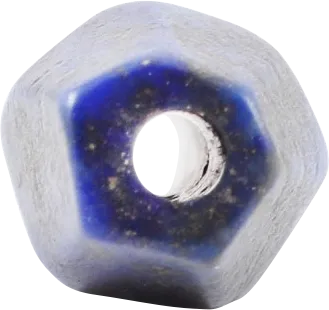 VIKING LAPIS LAZULI BEAD, C.850-1000 AD