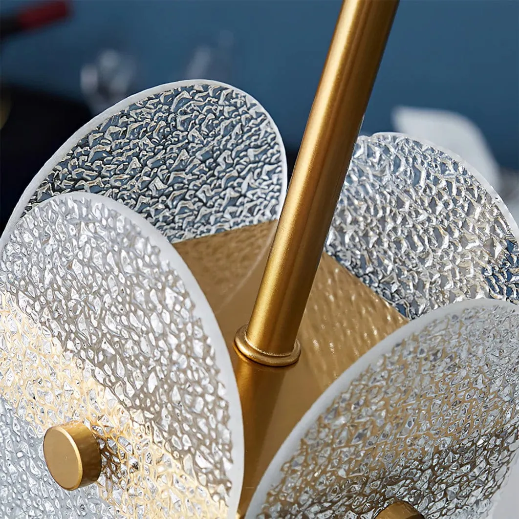 Water-patterned Glass Pendant Lamp